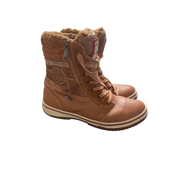 PAJAR Canada Trooper Boots Men Sz 10.5 Waterproof Winter snow boots Tan Brown - Picture 8 of 16